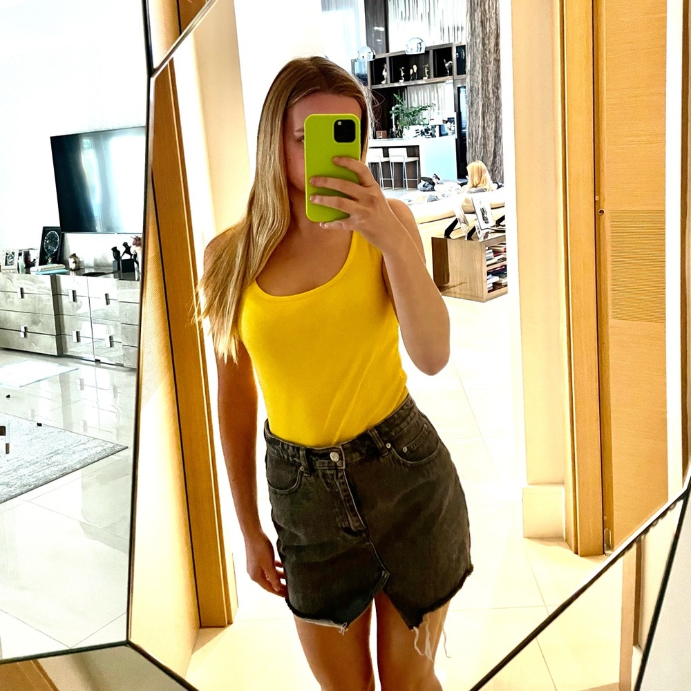 Bershka Dark Jean Skirt🛹